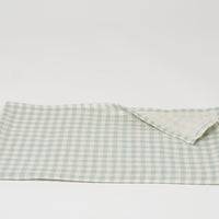 Mint Gingham Swaddle