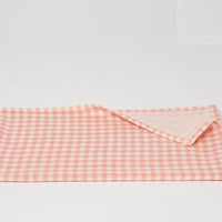 Pink Gingham Swaddle