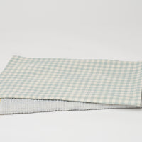 Mint Gingham Swaddle