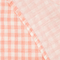 Pink Gingham Swaddle