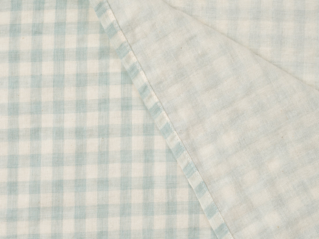 Mint Gingham Swaddle