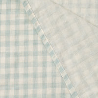 Mint Gingham Swaddle