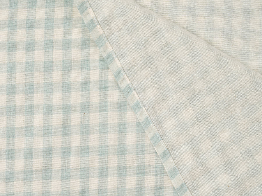 Mint Gingham Swaddle