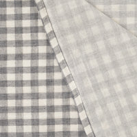 Grey Gingham Swaddle