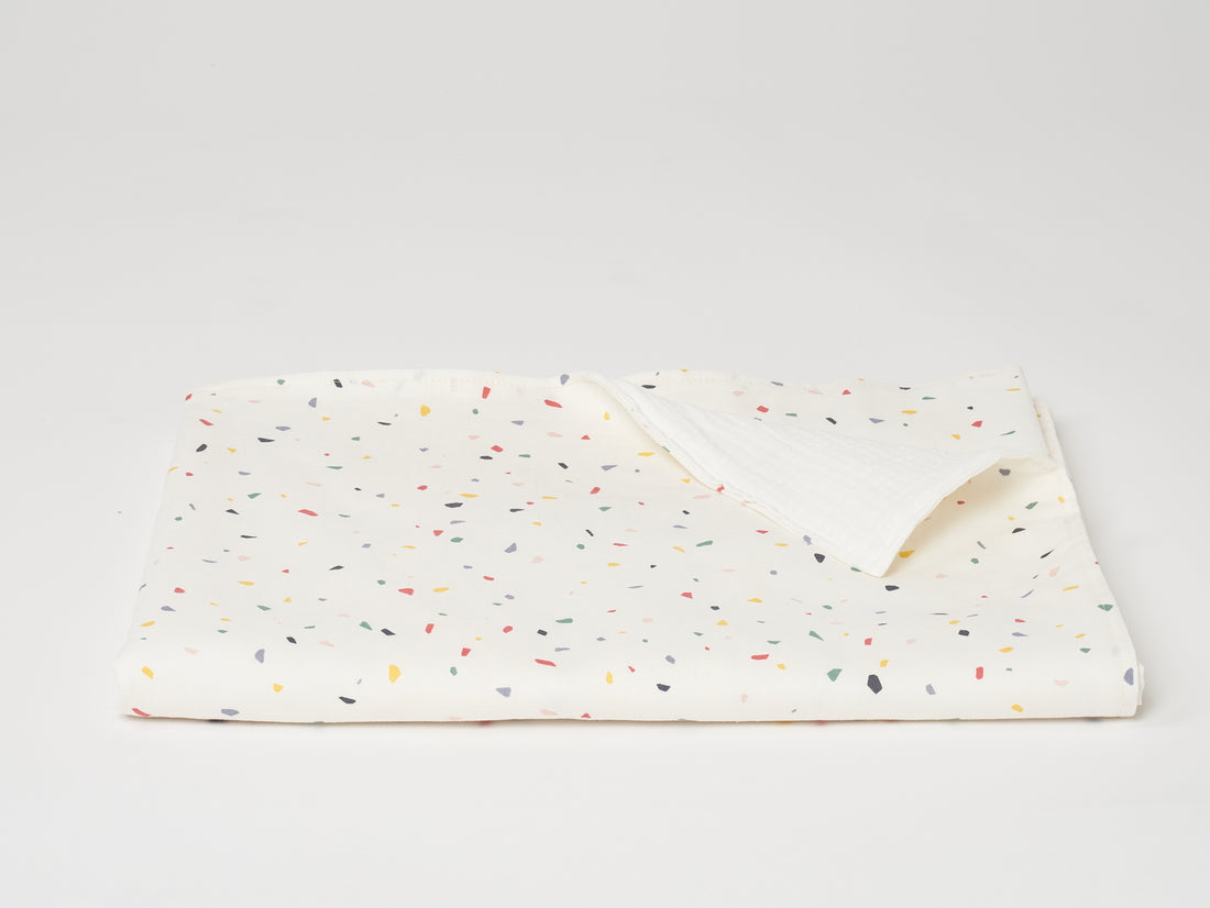 Terrazzo Linen Gauze Blanket