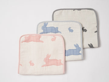 Bunny Cloud Burp Cloth