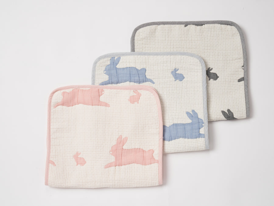 Bunny Cloud Burp Cloth